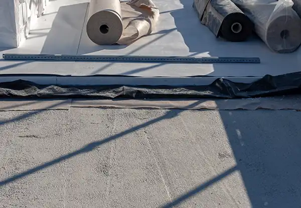 installing a new tpo roof on a commercial roof in Southern Utah